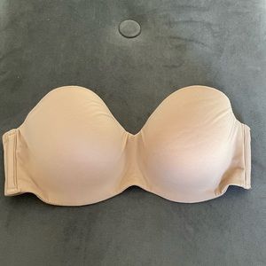 Victoria’s Secret Nude Strapless Bra, size 34C